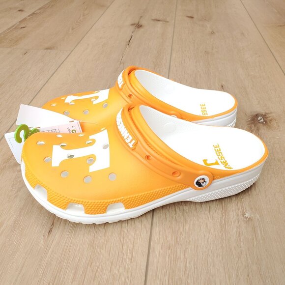 Crocs University of Tennessee Classic Clogs Orange White UT Smokey Power T New main image 6